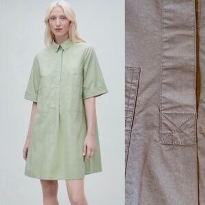 COS Casual A-line Pocket  Dress In Charcoal Size 4